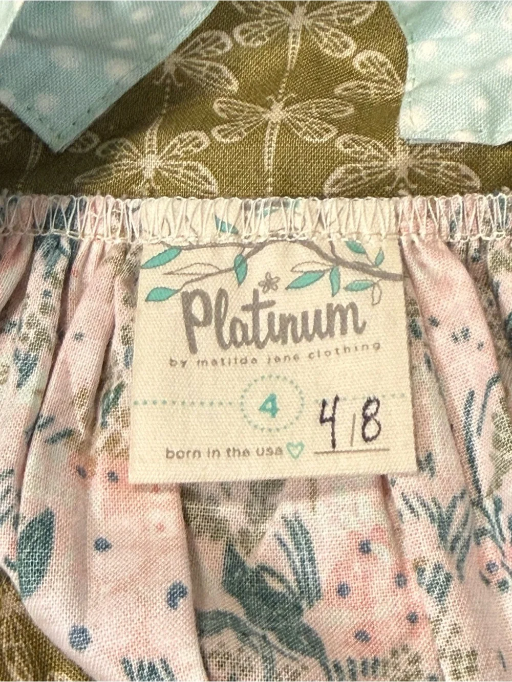Matilda Jane PLATINUM #4 of 8 Size 4 NWOT